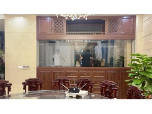 金海王實景案例圖-全鋁定制酒柜3.66米